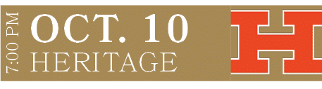 HERITAGE,OCT. 10,7:00 P