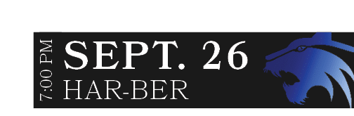 HAR BER,SEPT. 26,7:00 P