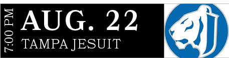 TAMPA JESUIT,AUG. 22,7:00 P