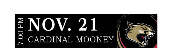 CARDINAL MOONEY,NOV. 21,7:00 P