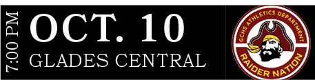 GLADES CENTRAL,OCT. 10,7:00 P