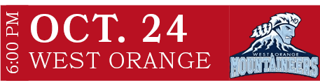 WEST ORANGE,OCT. 24,6:00 P