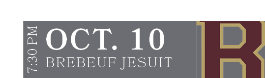 BREBEUF JESUIT,OCT. 10,7:30 P