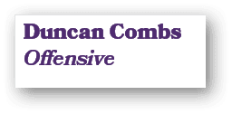 Duncan Combs Offensive