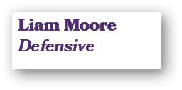 Liam Moore Defensive