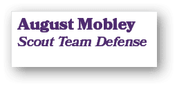 August Mobley Scout Team Defense