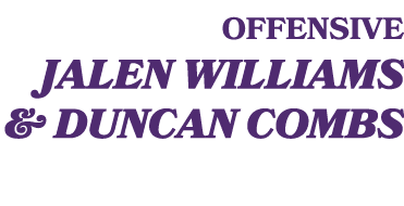 Offensive jalen williams & duncan combs