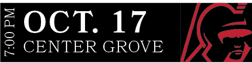 CENTER GROVE,OCT. 17,7:00 P