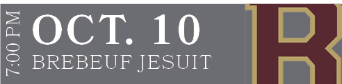 BREBEUF JESUIT,OCT. 10,7:00 P