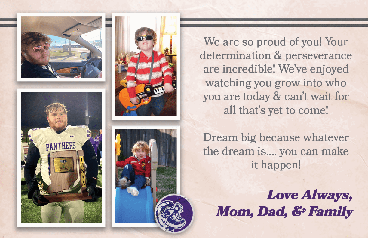 We are so proud of you! Your determination & perseverance are incredible! We’ve enjoyed watching you grow into who yo...