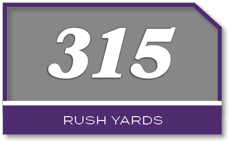 315,rush yard