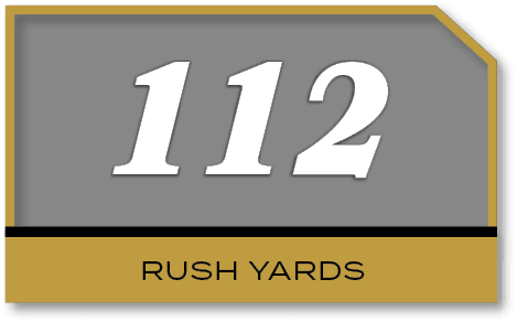112,rush yard