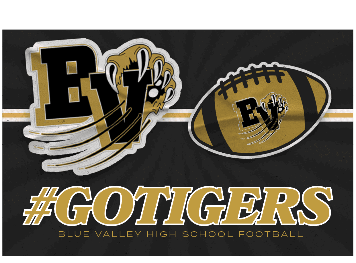 #GOTIGERS,BLUE VALLEY HIGH SCHOOL FOOTBAL