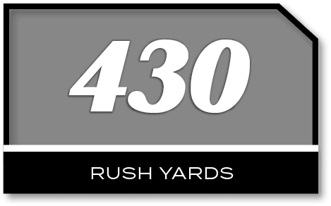 430,rush YARD