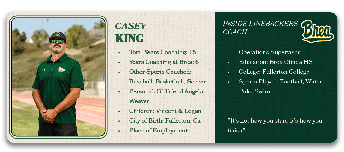 Inside Linebackers Coach