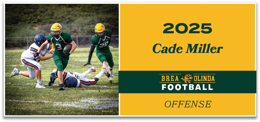 Cade Miller,,OFFENSE,202