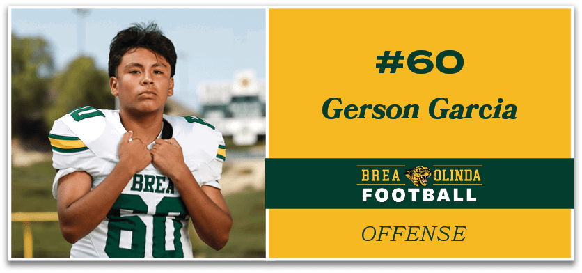 Gerson Garcia,,OFFENSE,#6