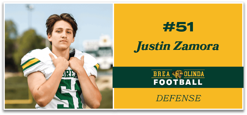 Justin Zamora,,DEFENSE,#5
