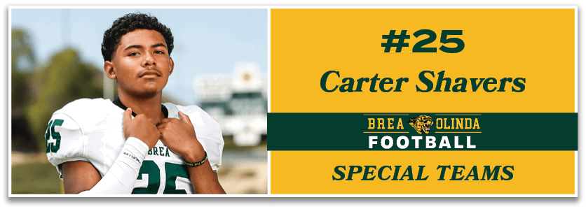 Carter Shavers,SPECIAL TEAMS,#2