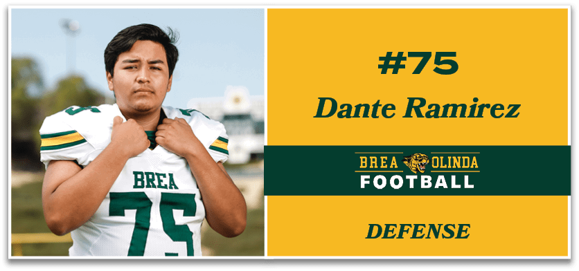 Dante Ramirez,,DEFENSE,#7