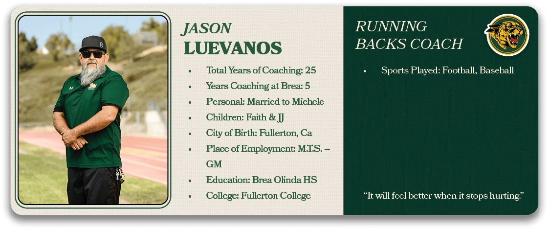 Running Backs Coach