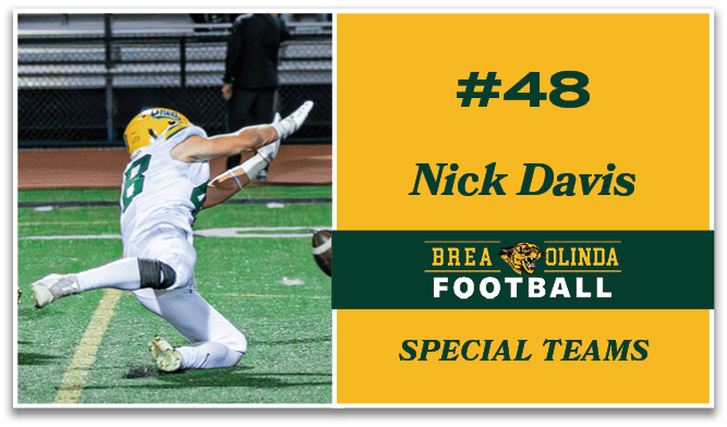 Nick Davis,,SPECIAL TEAMS,#4