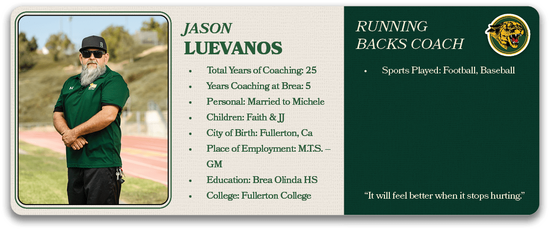 Running Backs Coach