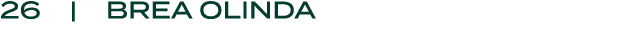 26 | brea olinda