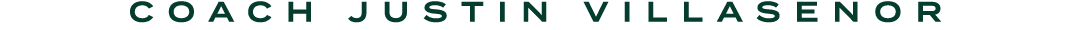 Coach Justin Villasenor