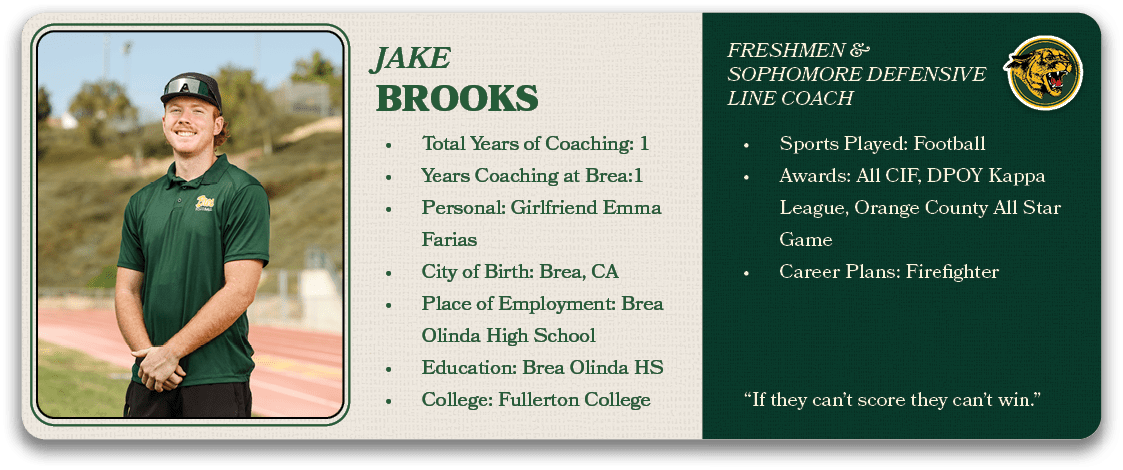 FrESHMEN & SophOMORE Defensive Line Coac