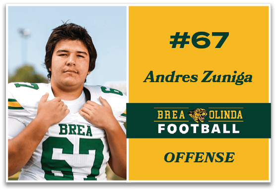 Andres Zuniga,,OFFENSE,#6
