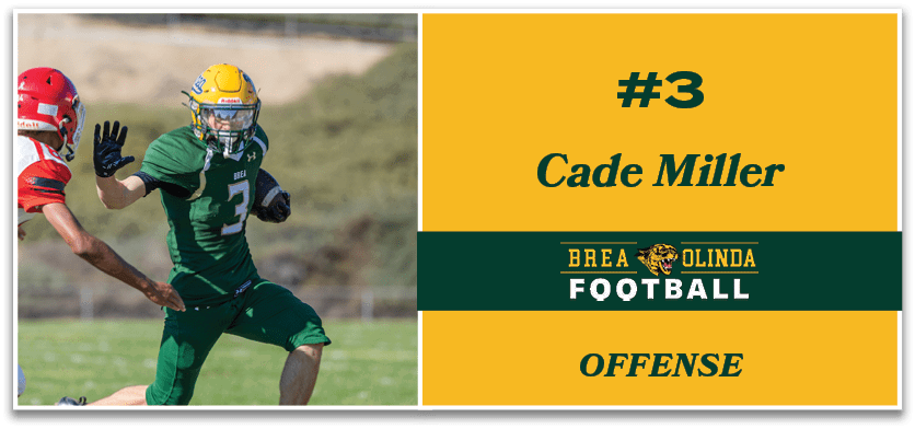 Cade Miller,,OFFENSE,#