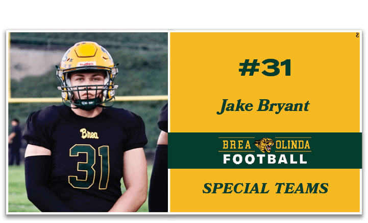 Jake Bryant,,SPECIAL TEAMS,#3