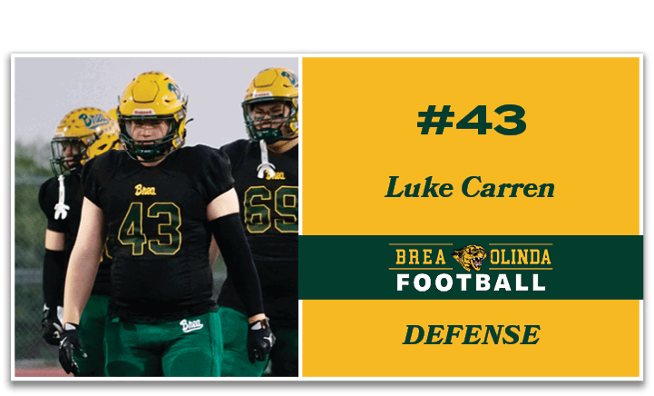 Luke Carren,,DEFENSE,#4