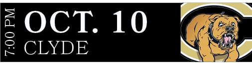 CLYDE,OCT. 10,7:00 P