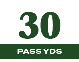 30,PASS YD