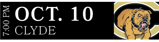 CLYDE,OCT. 10,7:00 P