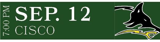 Cisco,SEP. 12,7:00 P