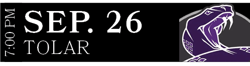 TOLAR,SEP. 26,7:00 P