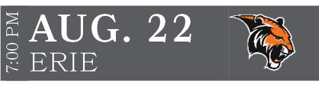 ERIE,AUG. 22,7:00 PM