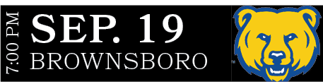 BROWNSBORO,SEP. 19,7:00 P