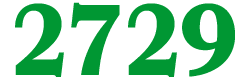 2729