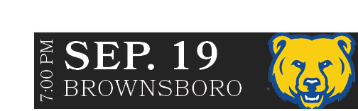 BROWNSBORO,SEP. 19,7:00 P