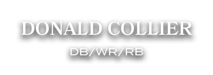 Donald Collier DB/WR/RB