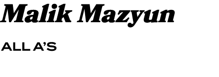 Malik Mazyun ALL A’S