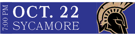 SYCAMORE,OCT. 22,7:00 P