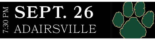 ADAIRSVILLE,SEPT. 26,7:30 P