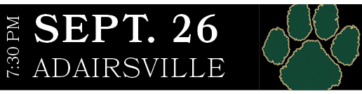 ADAIRSVILLE,SEPT. 26,7:30 P