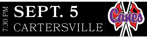CARTERSVILLE,SEPT. 5,7:30 P