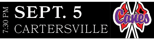 CARTERSVILLE,SEPT. 5,7:30 P
